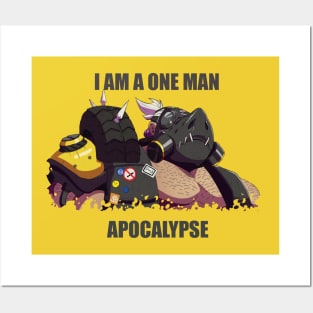 Roadhog the one man apocalypse Posters and Art